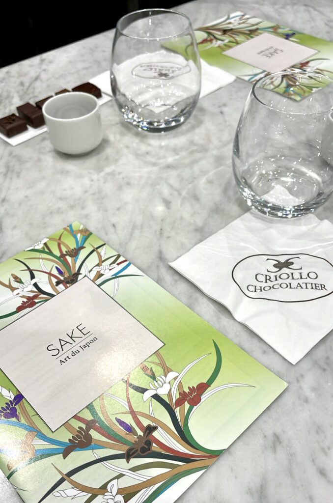 Atelier Saké et Chocolat